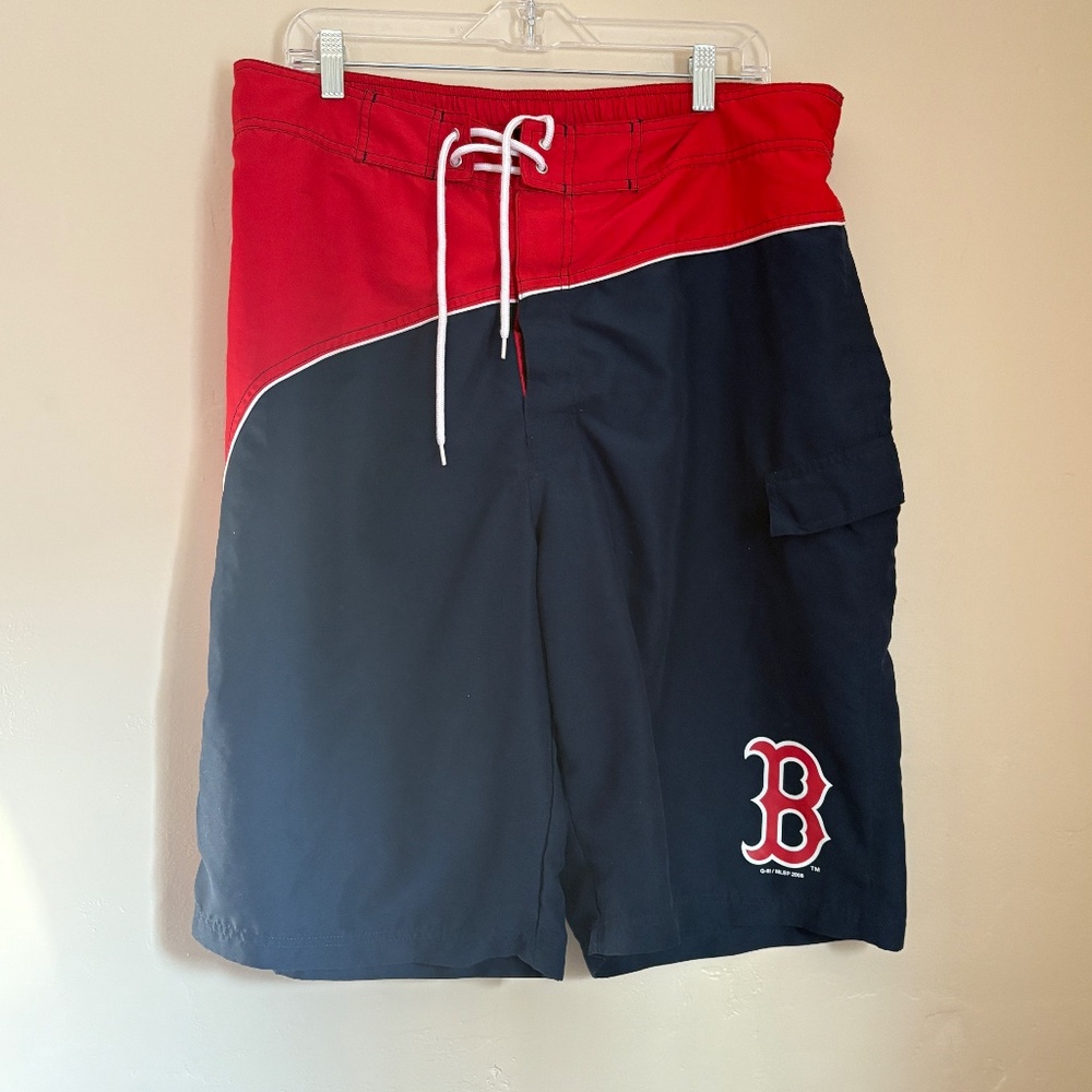 MLB Genuine Merchandise; board/swim trunks/shorts; lined, mens XXL